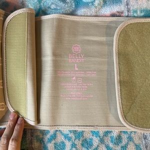 Belly Bandit postpartum corset wrap, size L